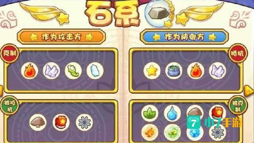 洛克王国克制表