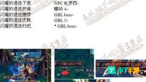 dnf异界装备掉落表